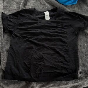 Old Navy Black Go-Dry Workout Shirt